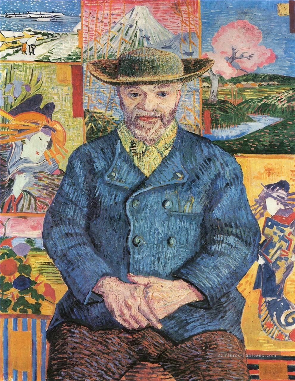 Père Tanguy Vincent van Gogh Peintures à l'huile